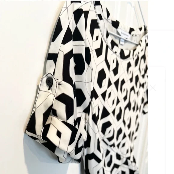 DVF Iconic Silk Wrap Midi Dress Chain Print Luxe 4 - Picture 5 of 15